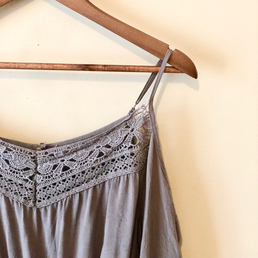 Boho Green Romper